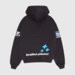 Broken Planet Escape To The Future Hoodie Black Back