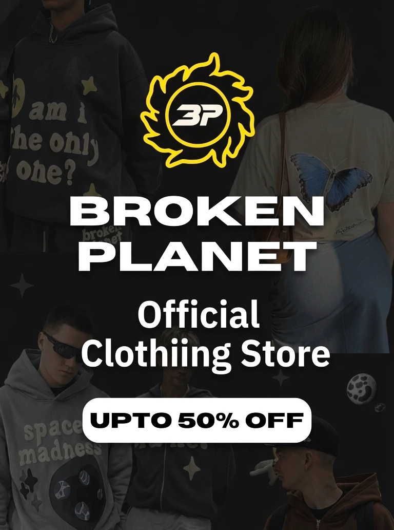Broken Planet Clothing Banner