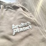Broken Planet Basic Brown Short Sweatpant - Image 2