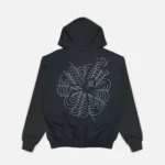 Broken Planet Spider Web Zip Up Hoodie