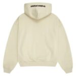 Broken Planet Zip Up Bone White Hoodie - Image 2
